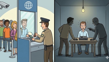 Изображение - Как отличить реальную проверку от незаконного допроса на границе
